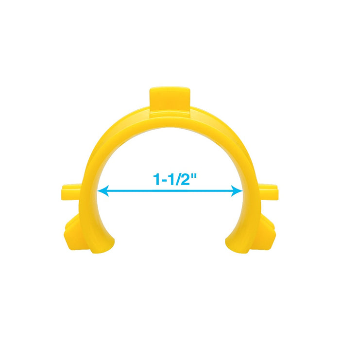 1-1/2" Sanp-on Bridle Ring Data-Cable Saddle, 100-Pack
