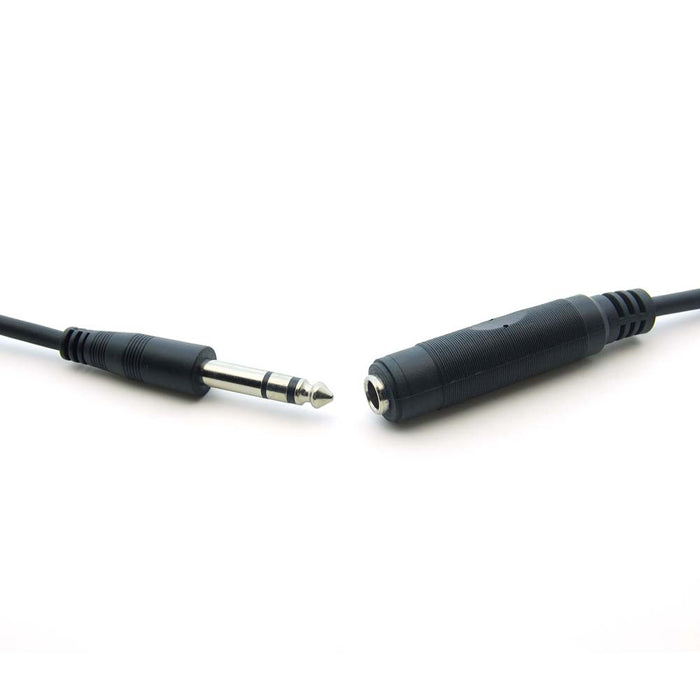 100Ft 1/4" Stereo Male/Female cable