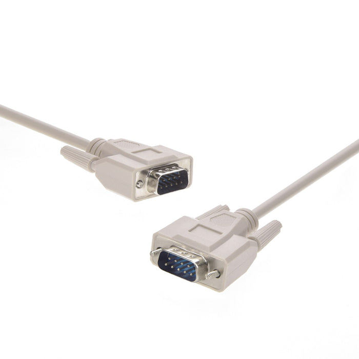 100Ft DB9 Male to Male Serial Cable