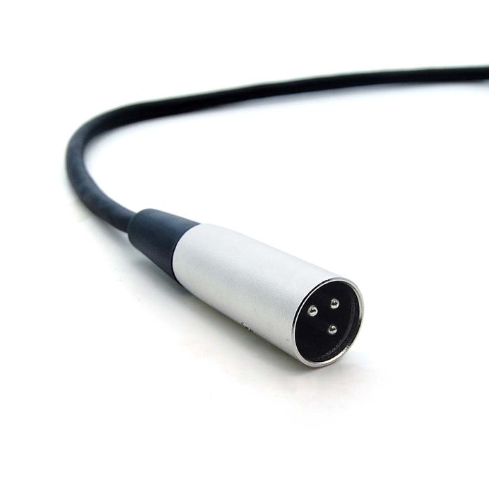 100Ft XLR 3P Male to 1/4" TRS (Balanced Audio) Microphone Cable