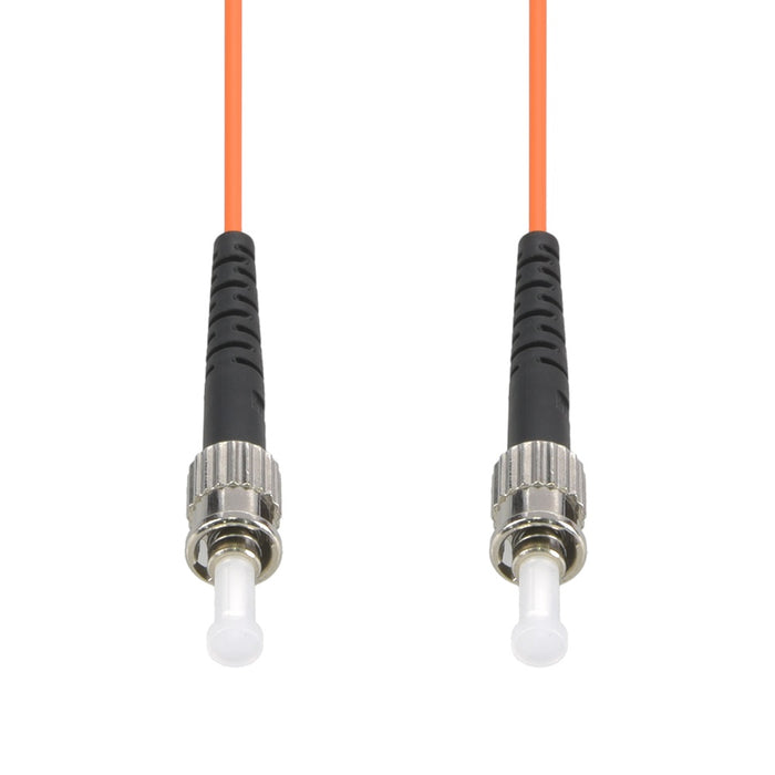 10m ST/UPC-ST/UPC OM1 Multimode Simplex Fiber Optic Patch Cable
