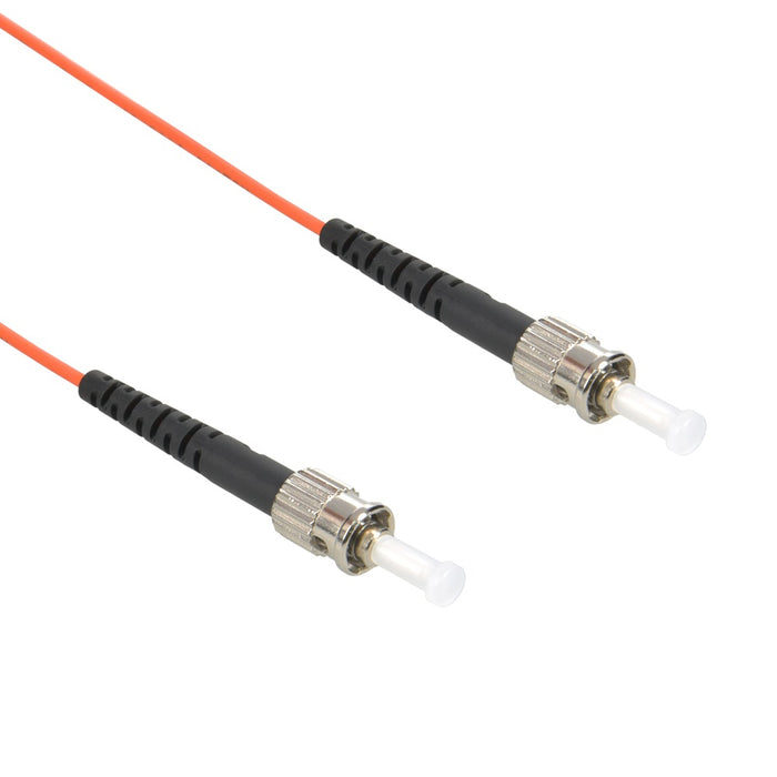 10m ST/UPC-ST/UPC OM1 Multimode Simplex Fiber Optic Patch Cable