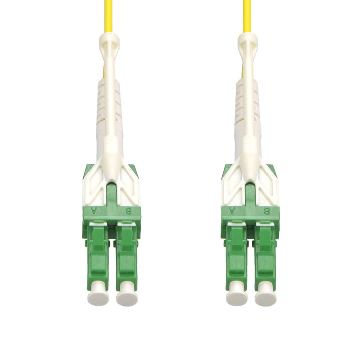 10m Uniboot LC/APC LC/APC Singlemode Duplex OFNR Fiber Optic Patch Cable