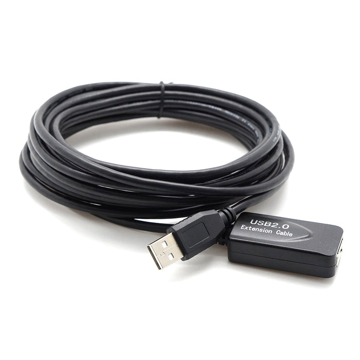 15Ft USB2.0 Active Extension/Repeater A-Male/Female
