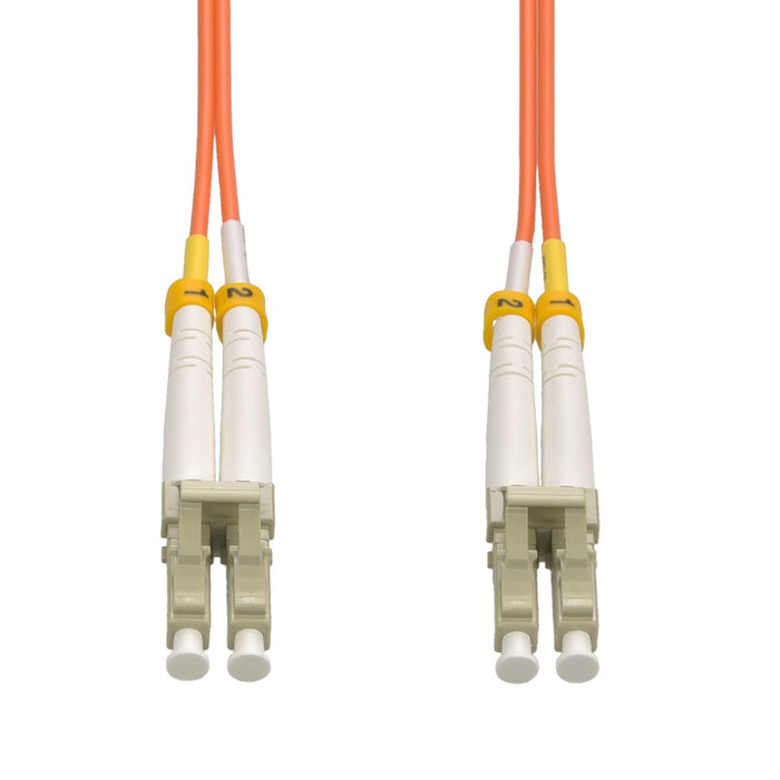 20m LC/UPC-LC/UPC OM1 Multimode Duplex Fiber Optic Patch Cable
