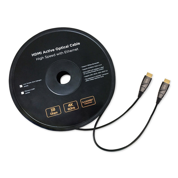 250Ft AOC HDMI Cable 4K/60Hz LSZH