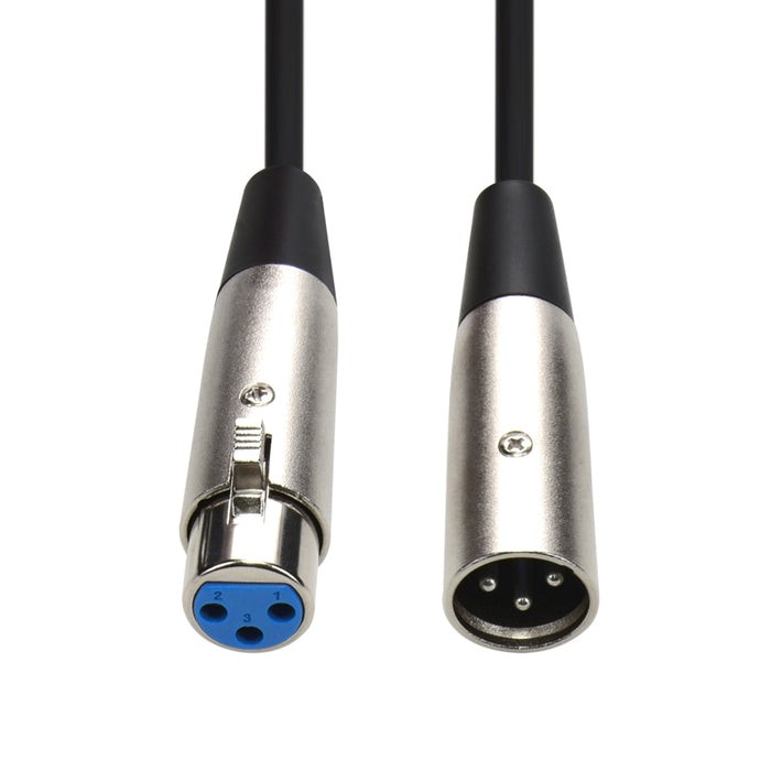 25Ft XLR 3P Male/Female Balanced Audio Microphone Cable