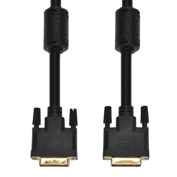 2m DVI-D Dual Link Male/Male w/ Ferrite