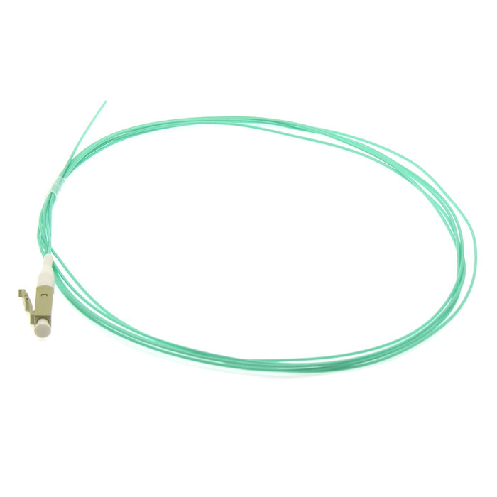 2m LC/UPC OM3 Multimode Pigtail Aqua-10PCS/PK