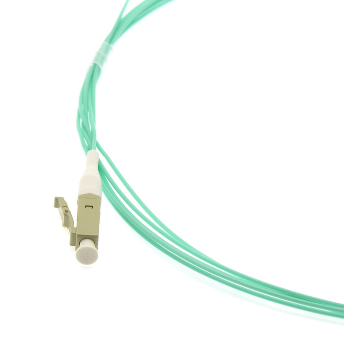 2m LC/UPC OM3 Multimode Pigtail Aqua-10PCS/PK
