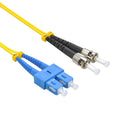 2m ST/UPC-SC/UPC Singlemode Duplex Fiber Optic Patch Cable