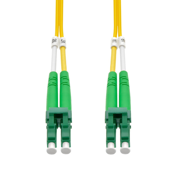 3m LC/APC LC/APC Singlemode Duplex OFNR 2.0mm Fiber Optic Patch Cable