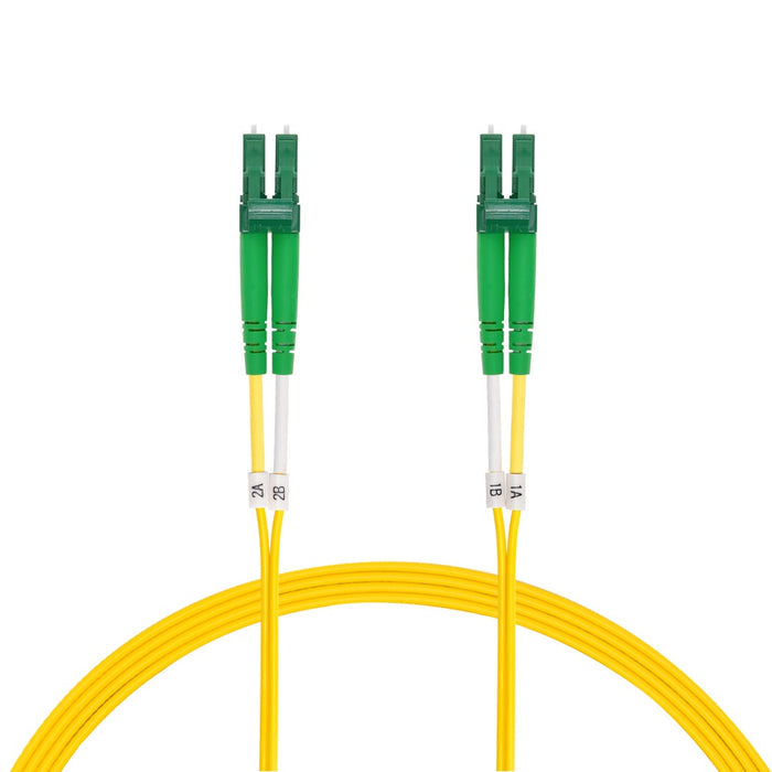 3m LC/APC LC/APC Singlemode Duplex OFNR 2.0mm Fiber Optic Patch Cable