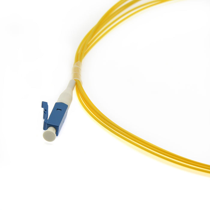 3m LC/UPC Singlemode LSZH Pigtail Yellow 10-Pack
