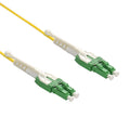 5m Uniboot LC/APC LC/APC Singlemode Duplex OFNR Fiber Optic Patch Cable