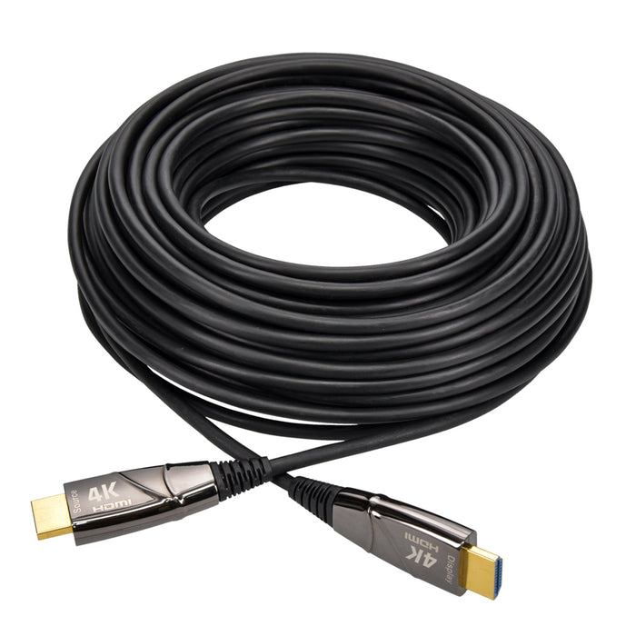 60Ft AOC Fiber Optic HDMI Cable 4K/60Hz 18Gbps (anti-static bags)