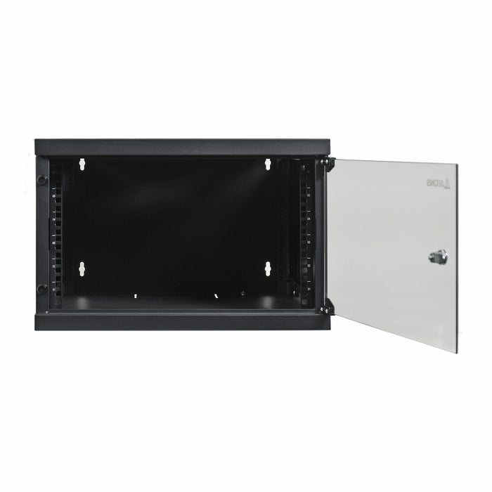 6U Wall-Mount Rack Cabinet, 18" Depth Pre-Assembled