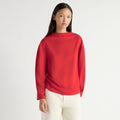 Aaliyah Gathered-Neck Long-Sleeve Blouse