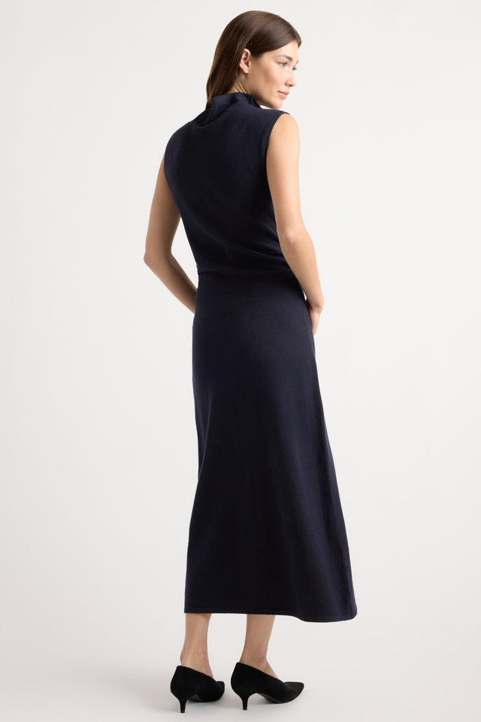 Renée | Abel Asymmetric-Neck Dress in Size Small