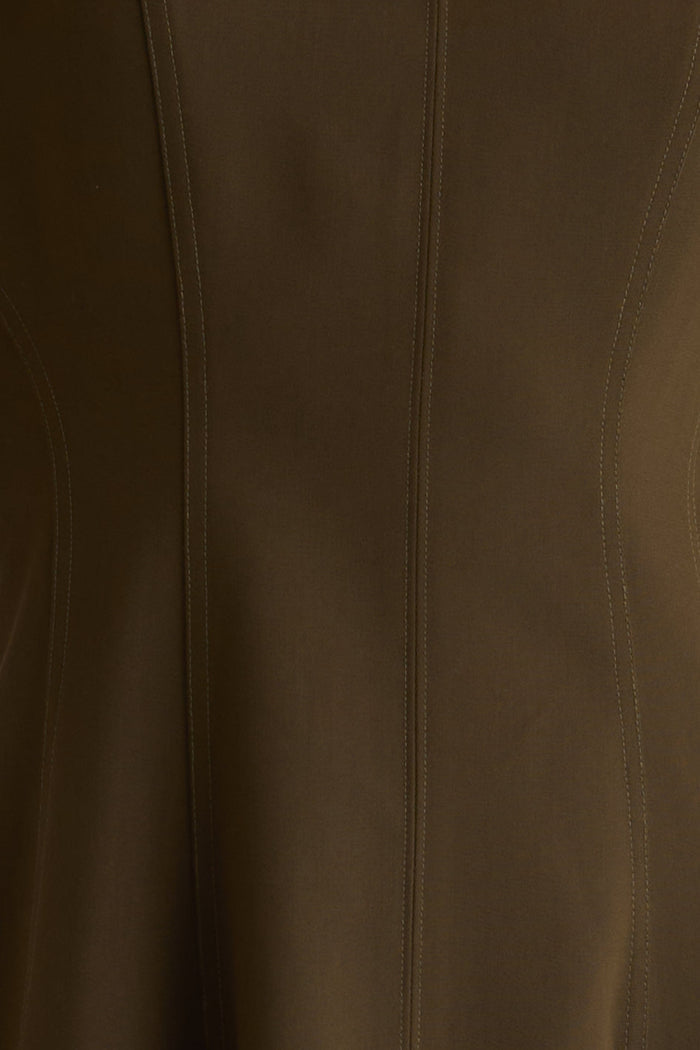 Jess | Addison Foldover Scarf-Neck Dress in Size Small