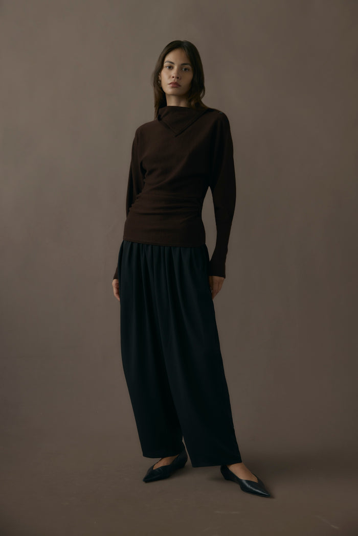 Beate | Alastair Shirred Balloon Pant in Size Extra Small