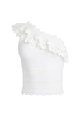 ALEXANDRIA ONE SHLDR PNTLLE TP - OPTIC WHITE