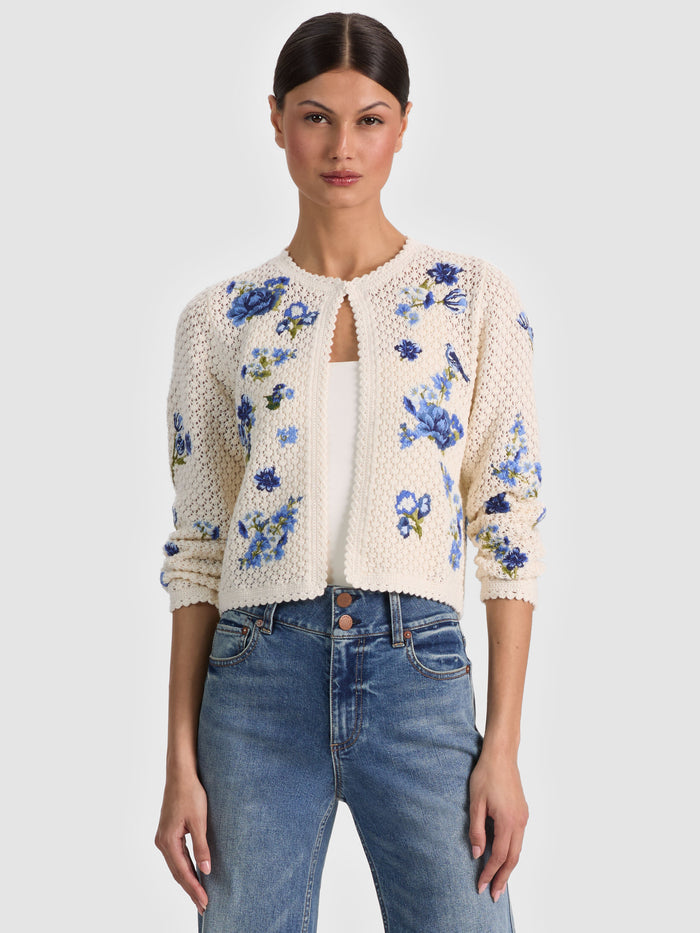 ANDERSON CROCHET CARDIGAN - FLEUR DE PARIS
