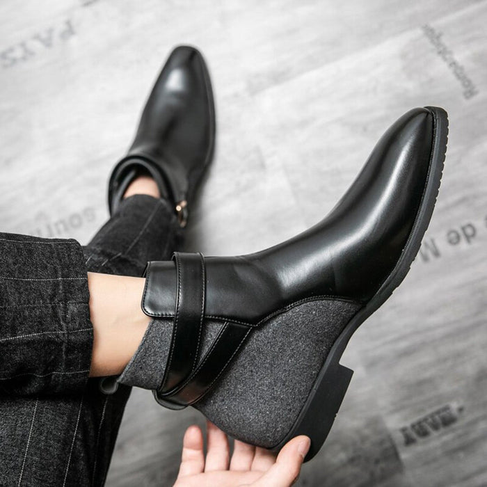 Ankle Boots Men Stylish Designed for Comfort Daily Versatility