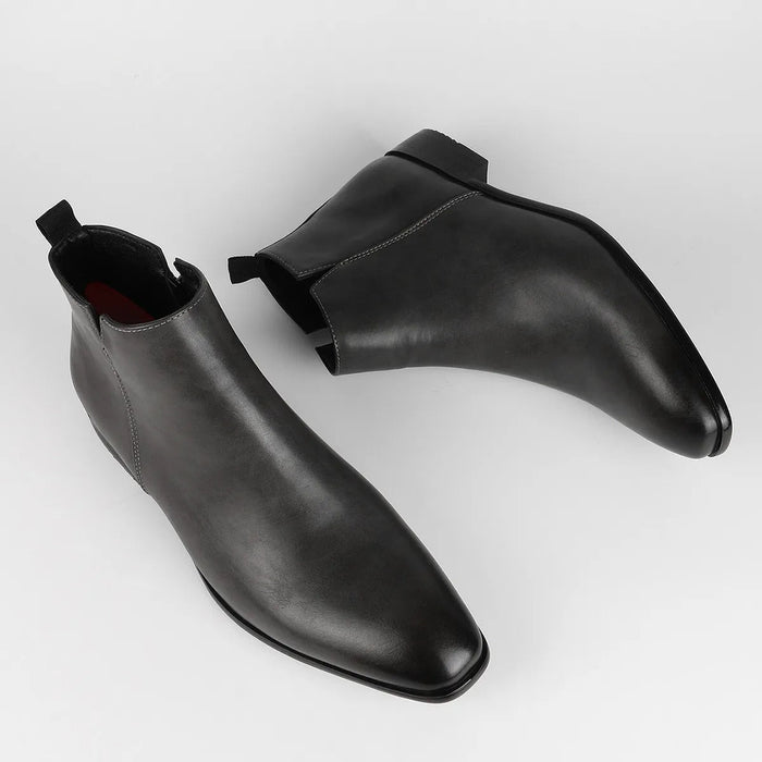 Ankle Boots Men Vintage Leather Classic Appeal
