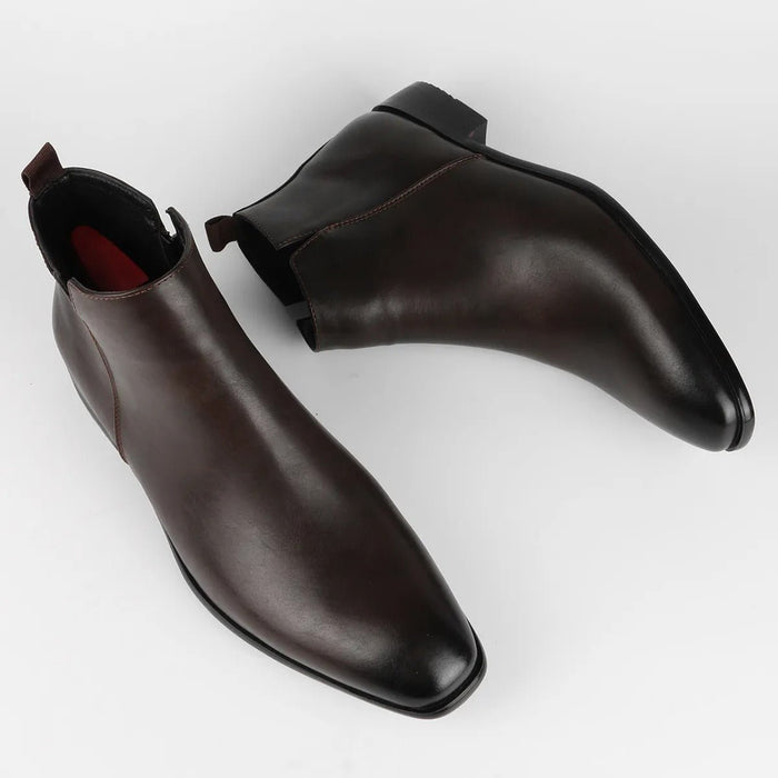 Ankle Boots Men Vintage Leather Classic Appeal