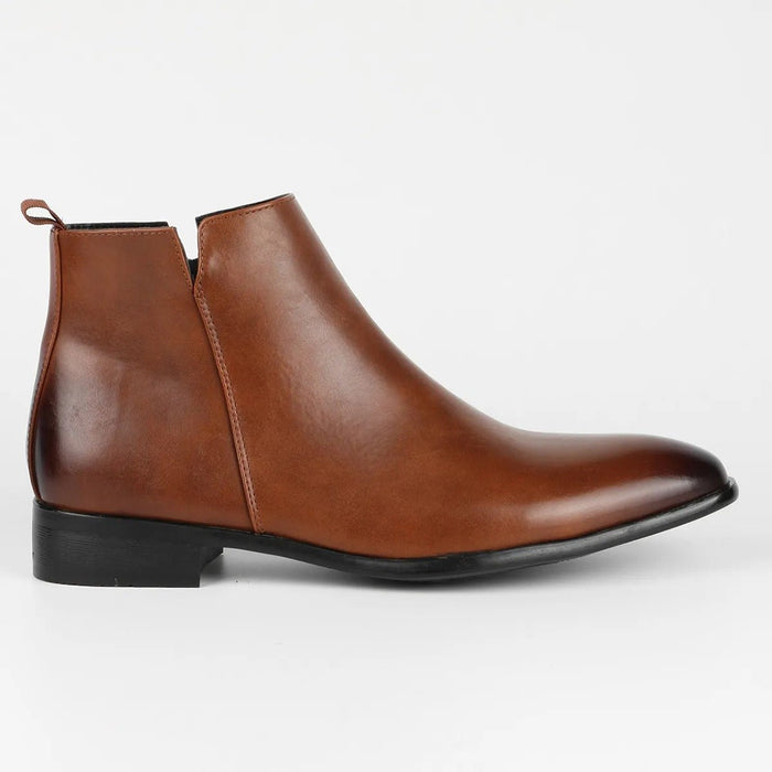 Ankle Boots Men Vintage Leather Classic Appeal