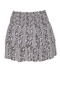 ANYA TIERED SMCKD WST MINI SKT - MINI LACEY FLORAL