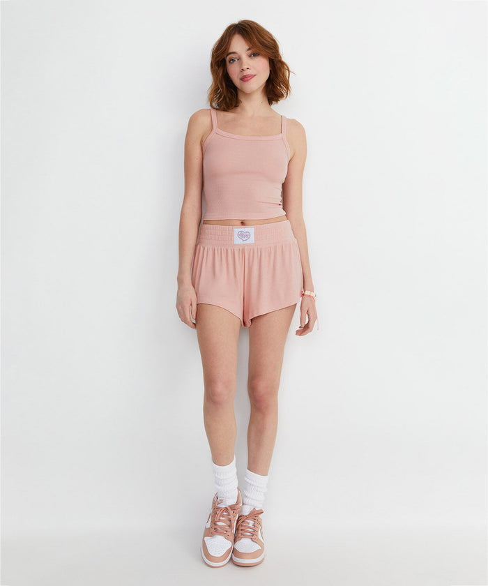 A+O X BIG FEELINGS LAILA BOXER PJ SET - ROSY PINK