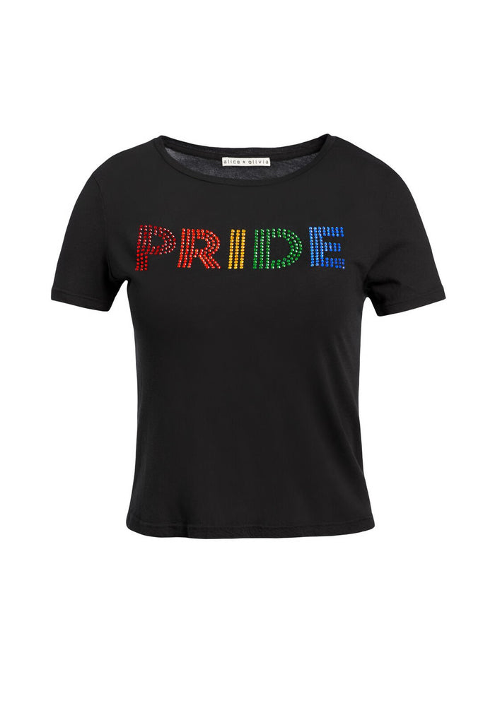 AO X THE TREVOR PROJECT PRIDE TEE - BLACK MULTI