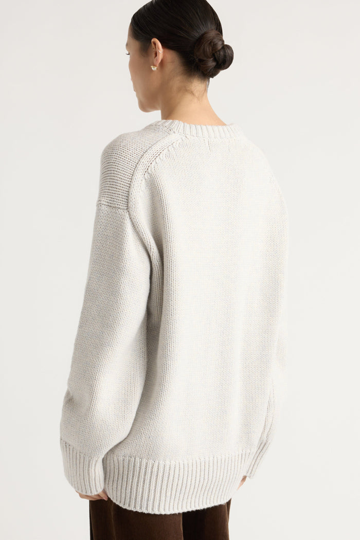 Charlotte | Archie Deep U-Neck Sweater in Size Small