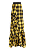 ARIANNA RFFL SLT TRMPT SKT - BLACK / YELLOW