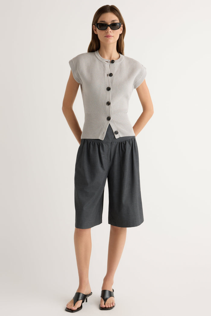 Renée | Arlen Suiting Bermuda Short in Size Extra Small