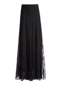 ATHENA SKIRT W GODETS - BLACK