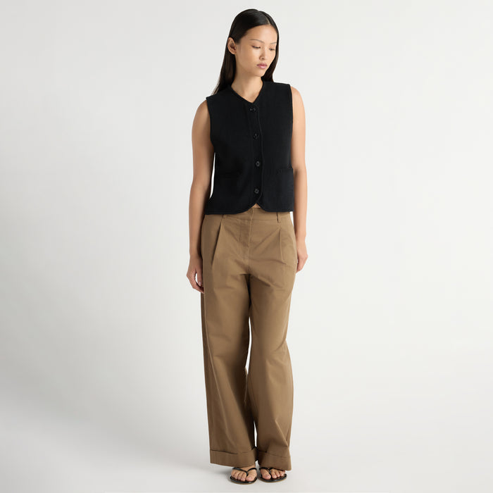 May-Li | Aubri Tailored Chino Pant in Size Small