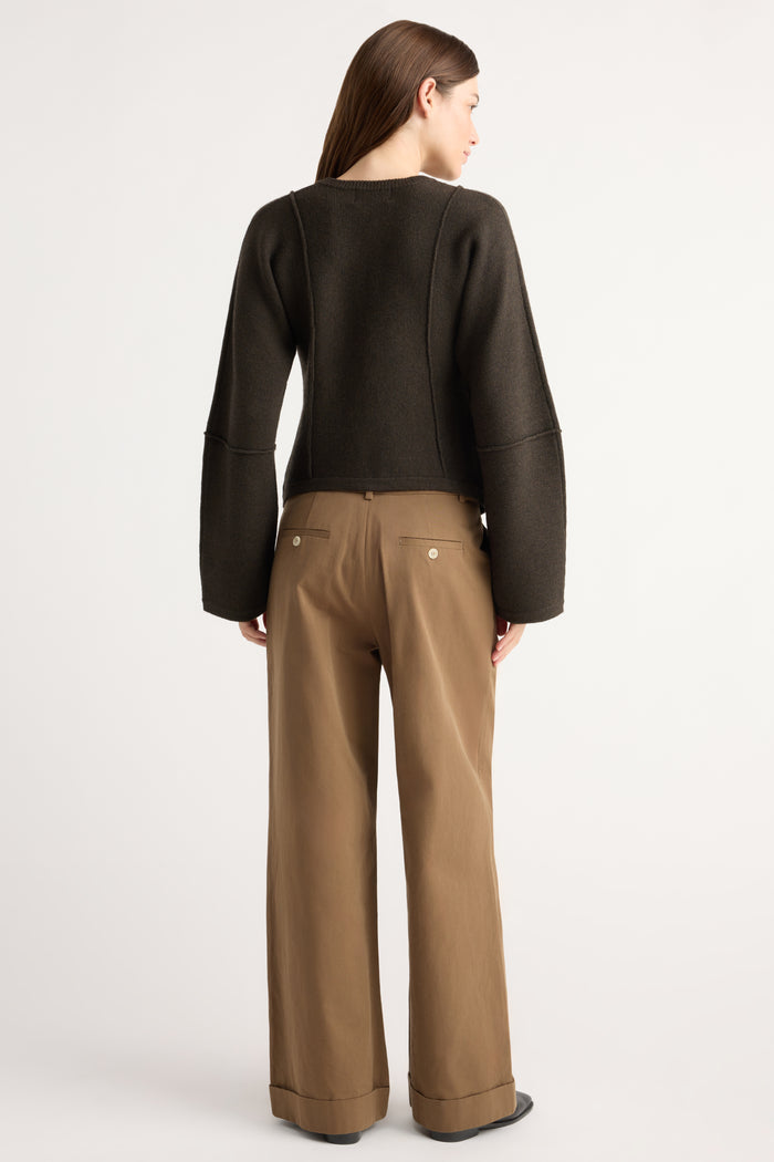 Renée | Aubri Tailored Chino Pant in Size Small
