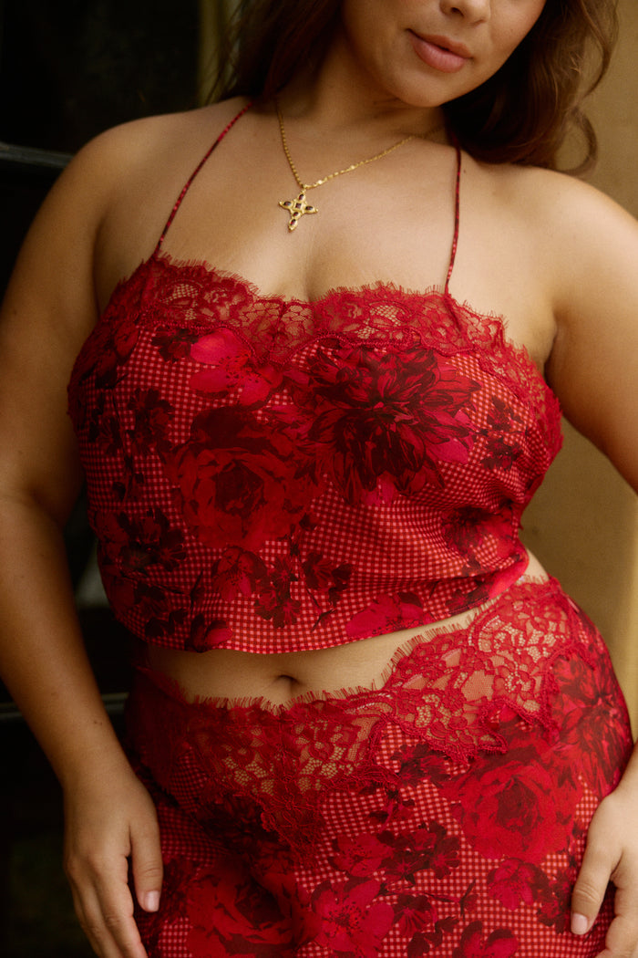 Aurelie Top in Rose