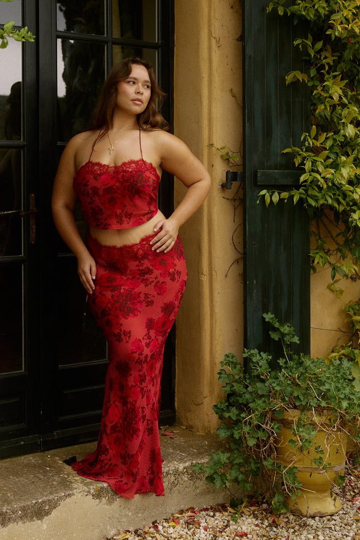 Aurelie Top in Rose