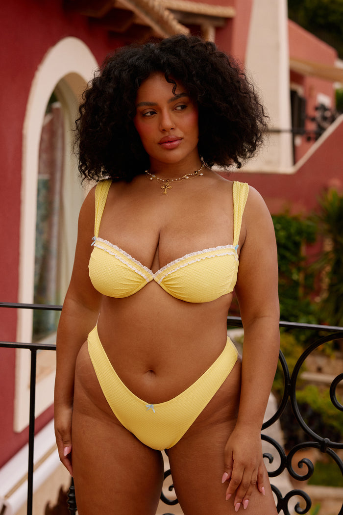 Balboa Bikini Bottom in Limon