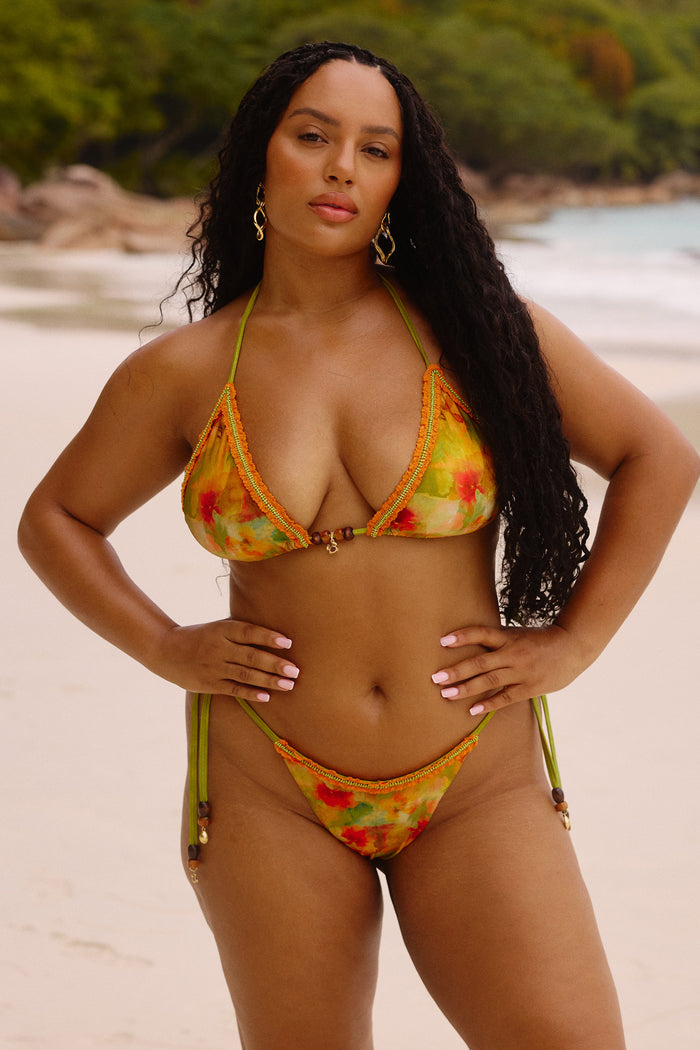 Barcelona Bikini Top in Solara