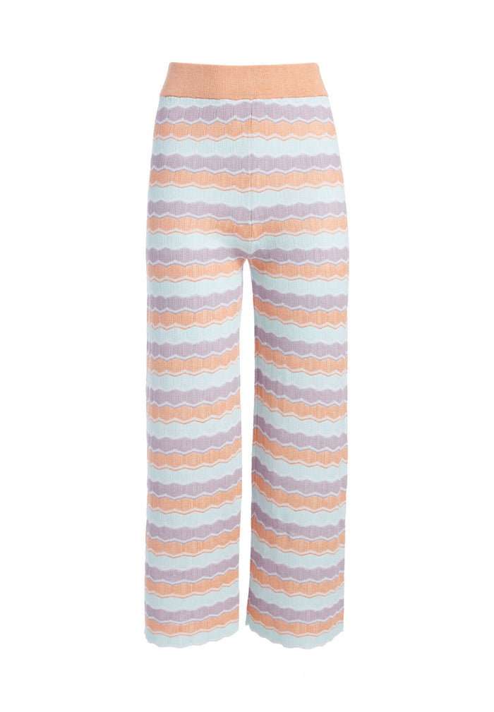BASIL KNIT PANTS - MULTI