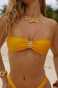 Belize Bikini Top in Miel