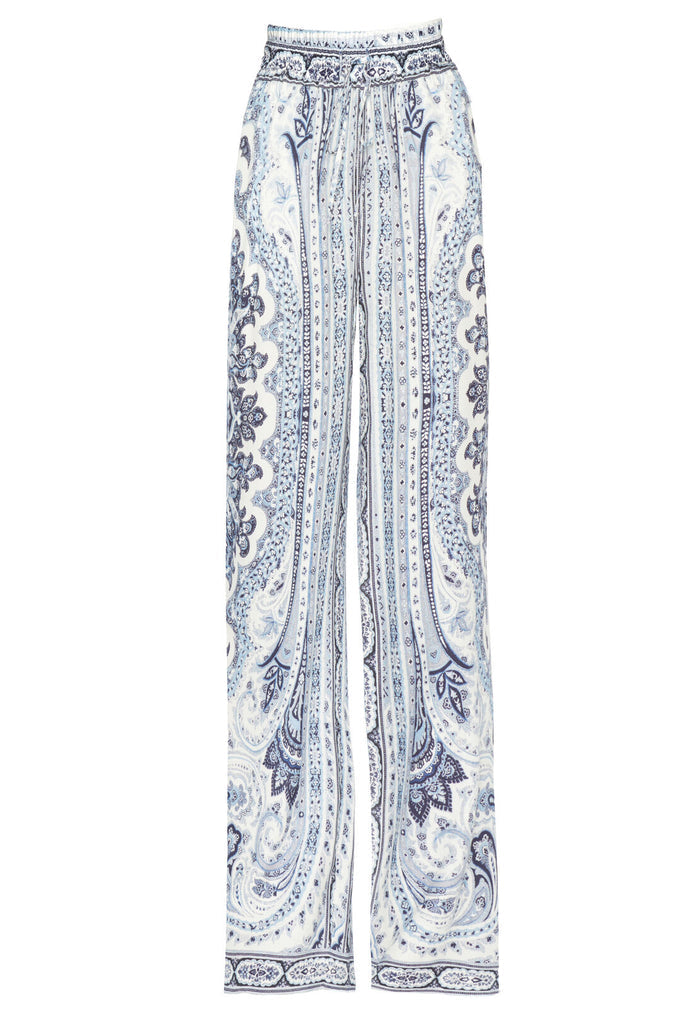 BENNY DRAWSTRING SMCKD WB PNT - PALACE PAISLEY-LARGE