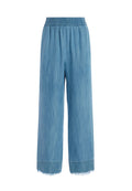 BENNY SMCKED WB FRYED ANKL PAN - MEDIUM CHAMBRAY