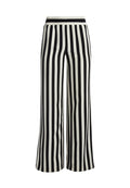 BENNY STRIPED PAJAMA PANT - BLACK/SOFT WHITE