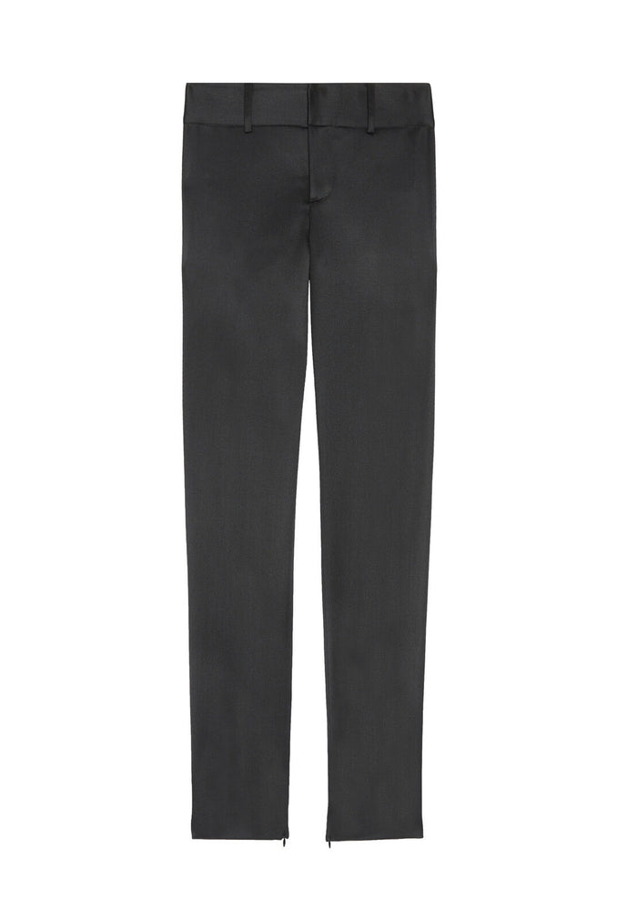 CADENCE ZIP HEM TROUSER - BLACK